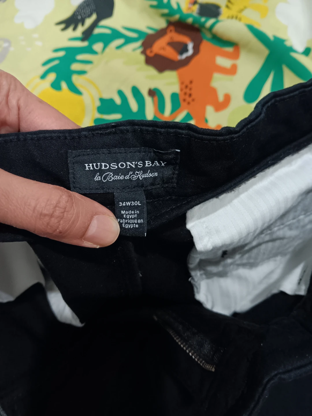 Hudson's Bay Black Pants - Size 34W 30L - photo 2