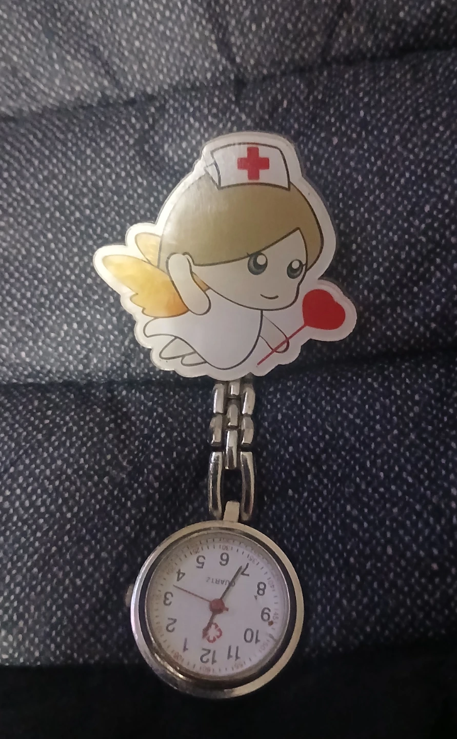 Cherub Nurse Watch Lapelle