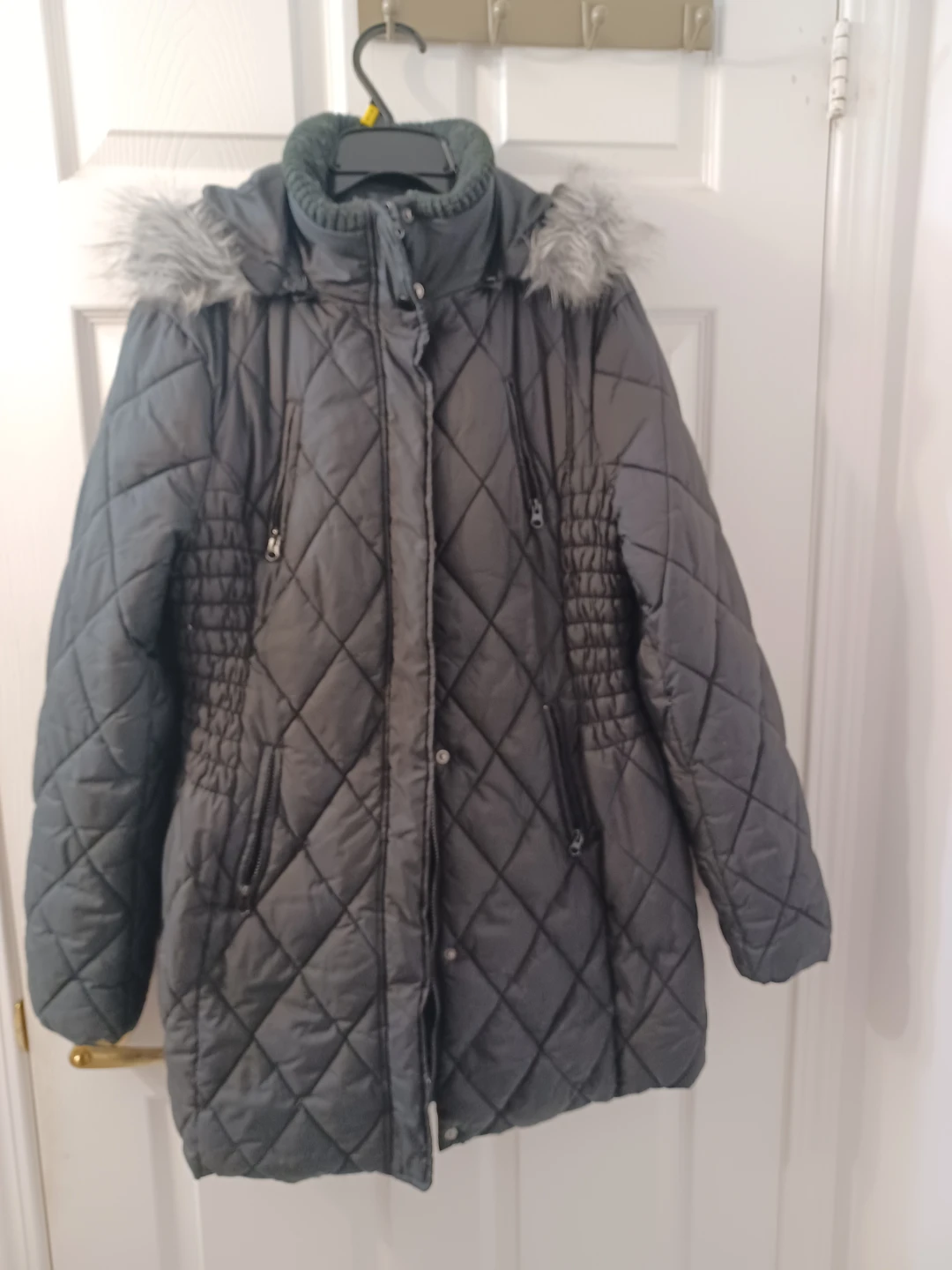 RACHEL Rachel Roy Black Puffer Coat