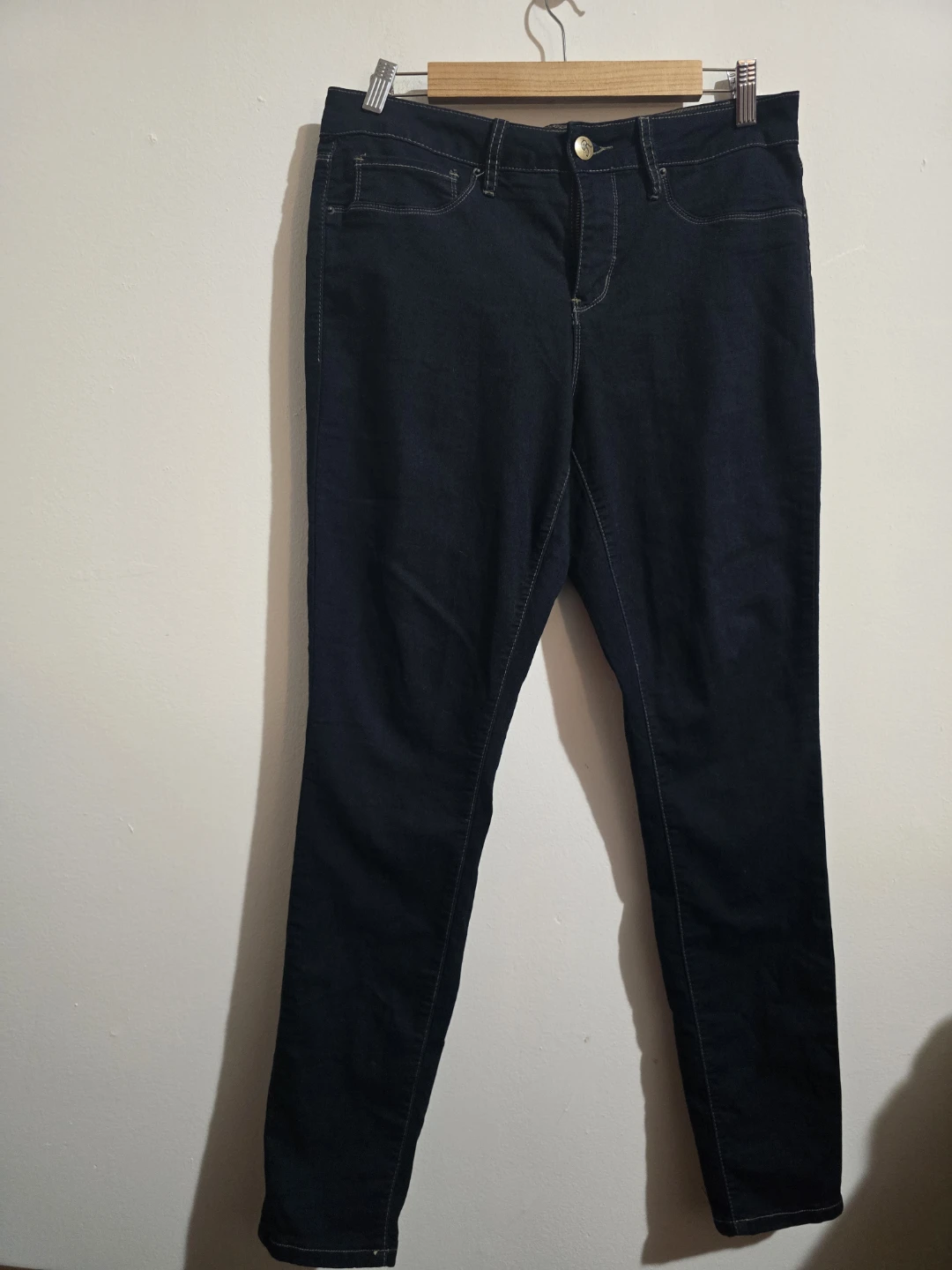 Royalty for Me Dark Wash Skinny Jeans - Size 10 - photo 3