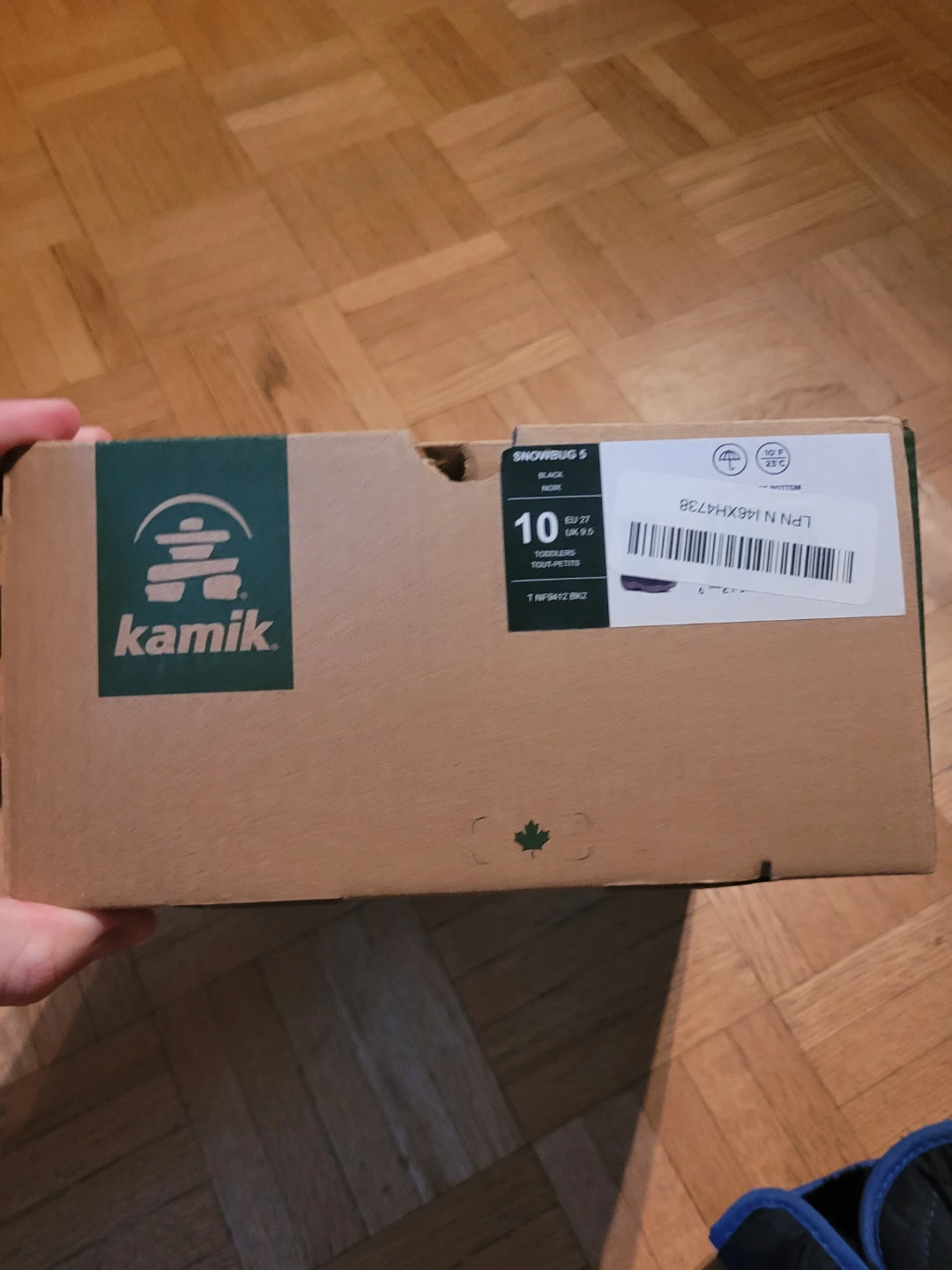 Kamik Black Boots - Toddler Size 10 - photo 4
