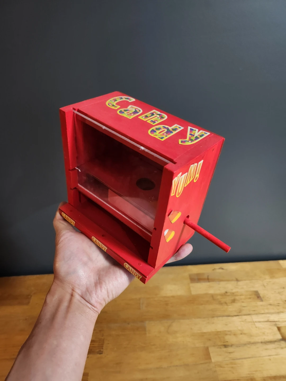 Wooden Marshmallow Toy Launcher & Candy Dispenser Set - photo 3