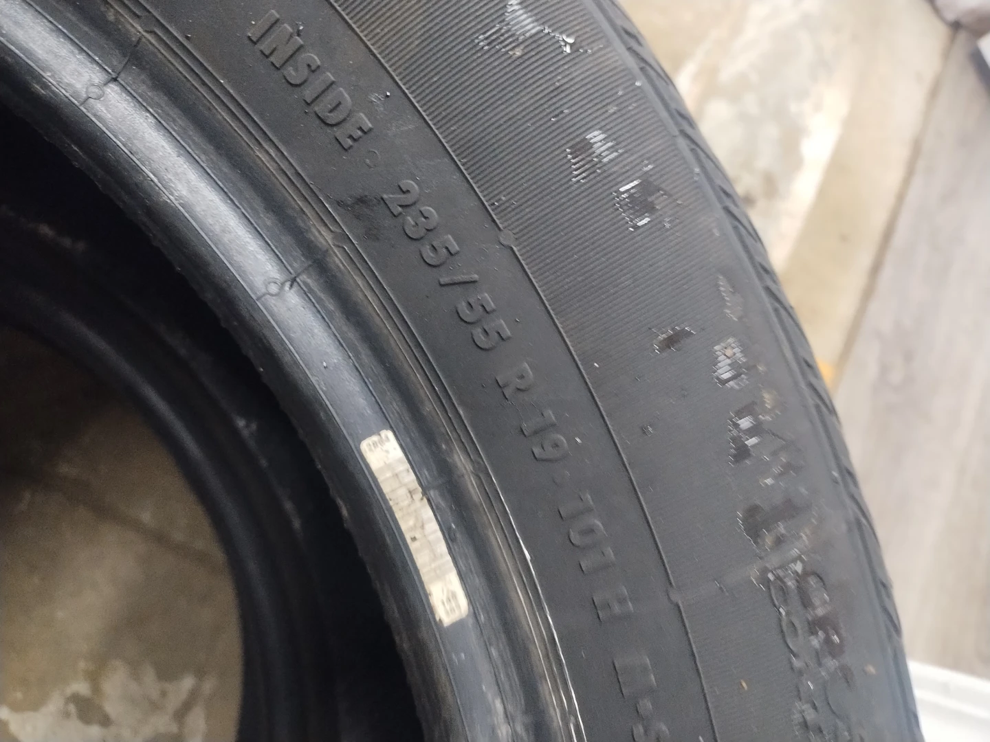 Continental 235/55R19 Tires - Set of 4 - photo 4