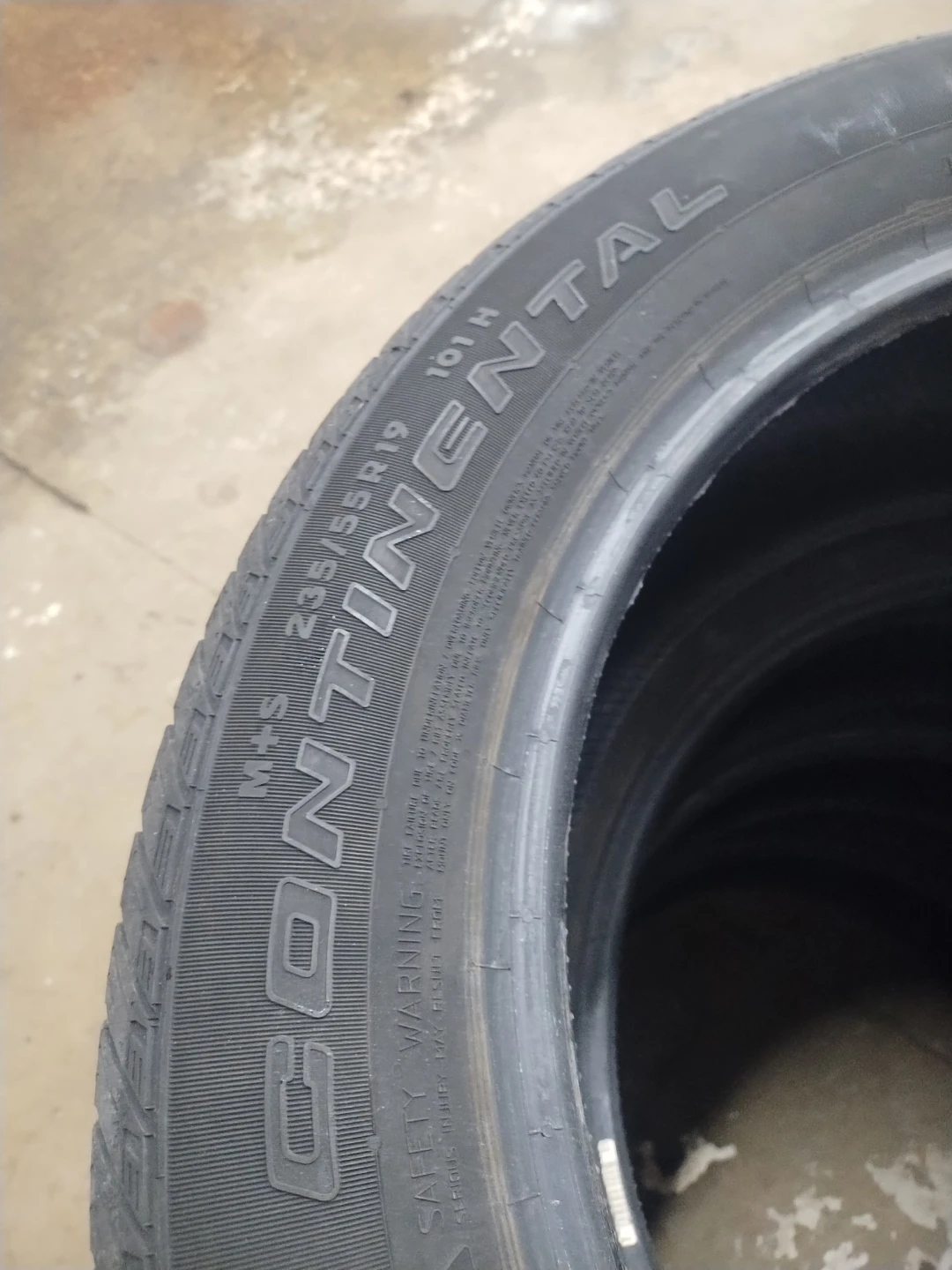 Continental 235/55R19 Tires - Set of 4 - photo 5