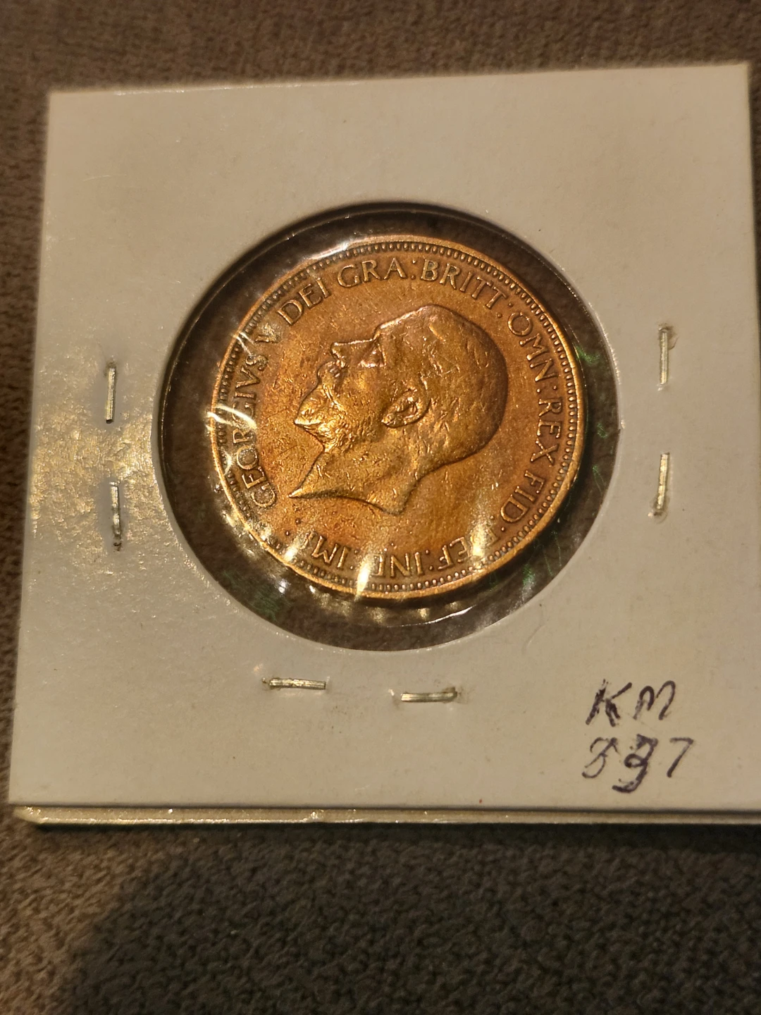 1936 Great Britain Half Penny Coin - photo 2
