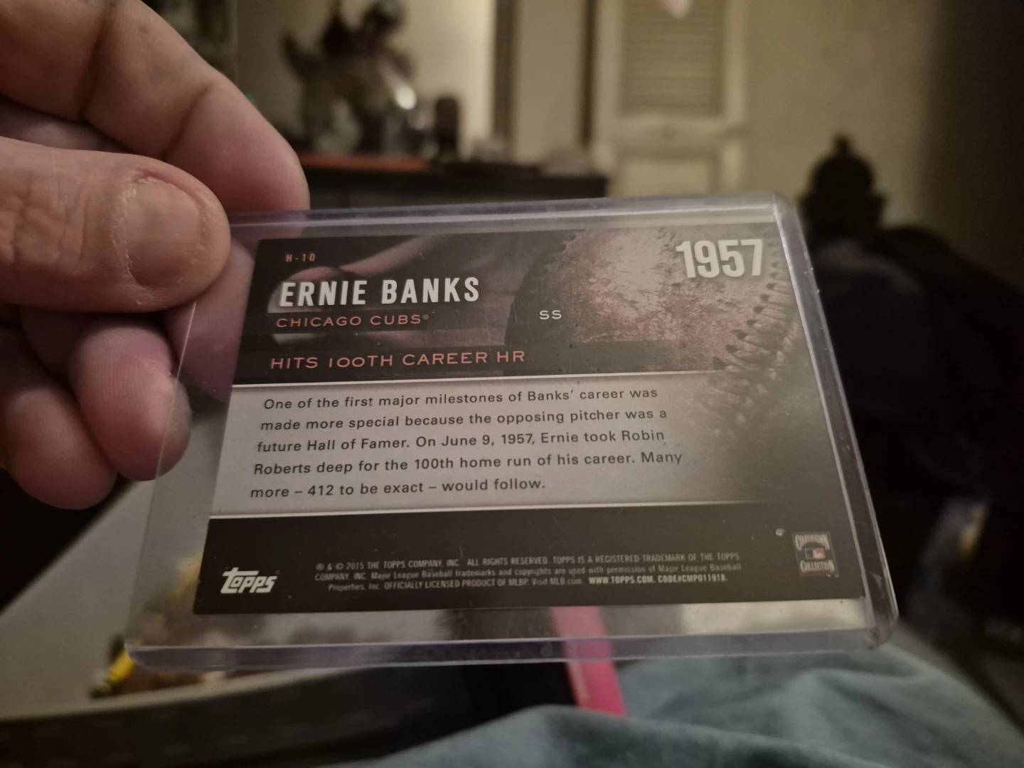 2015 Topps H-10 Cooperstown collection - photo 3