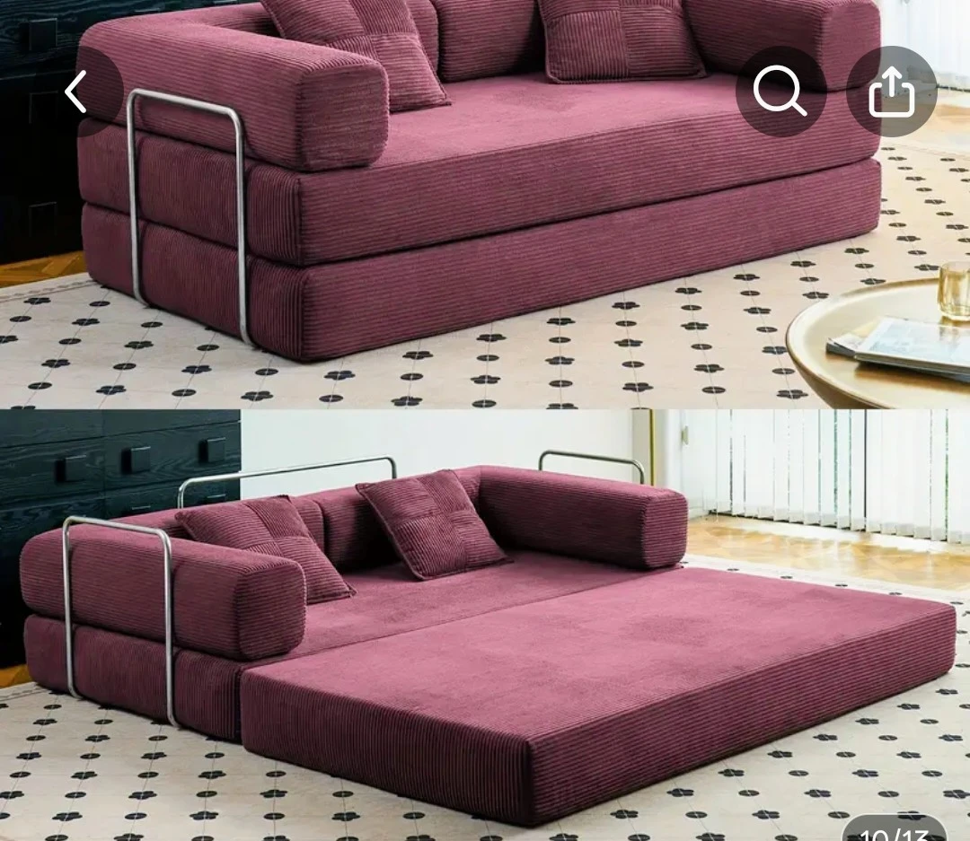 Sofa Bed - Black - photo 2
