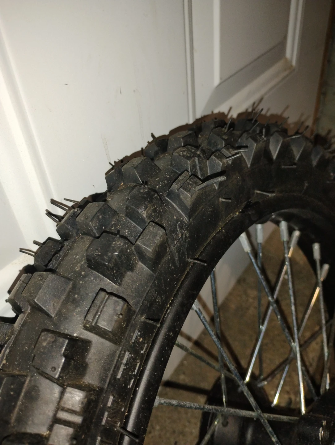 Front wheel dirt bike tire - photo 3