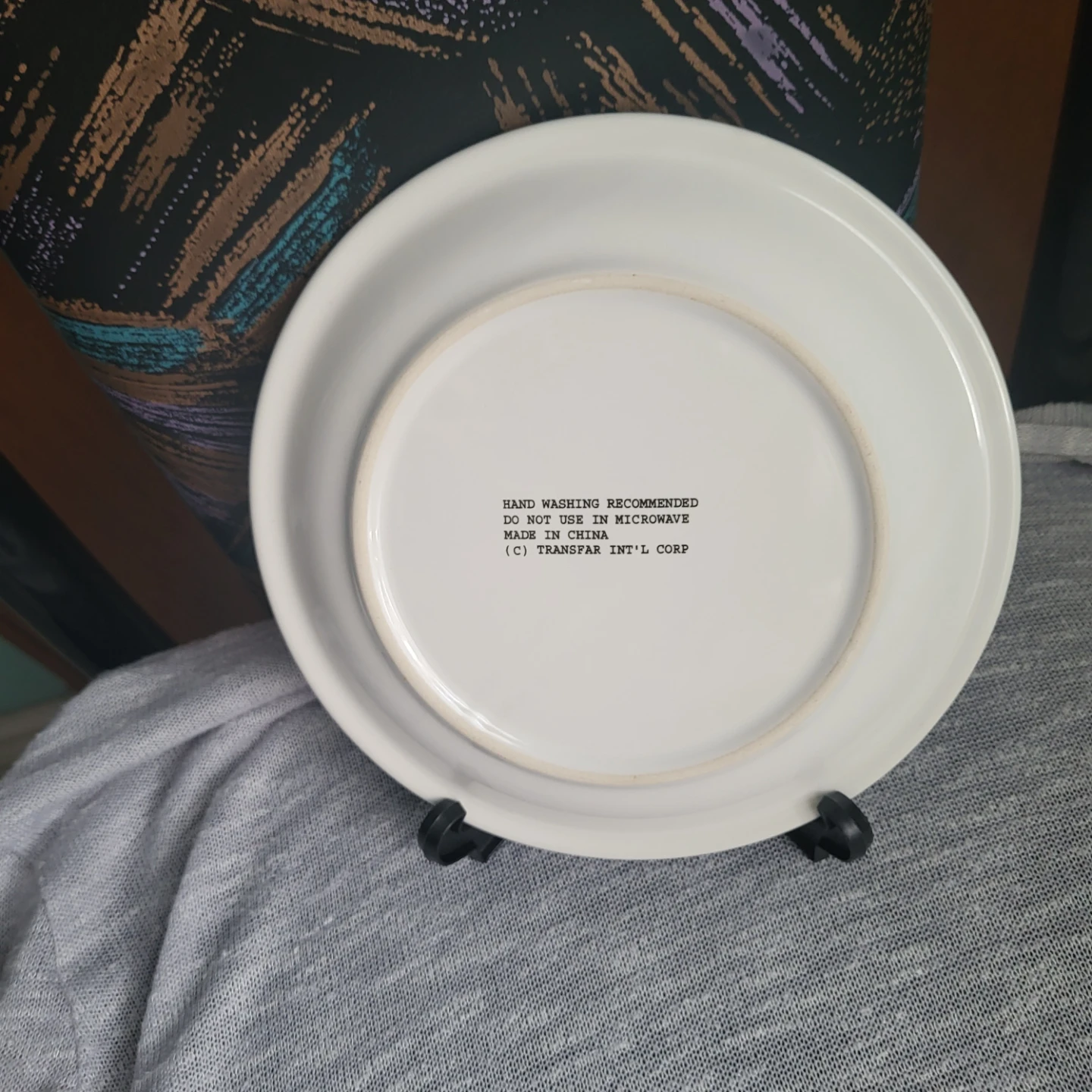 "The Magic of Christmas" Display Plate and Stand - photo 2