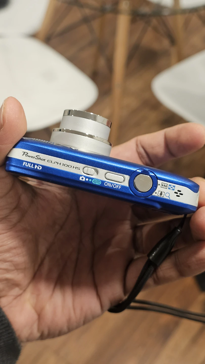 Canon PowerShot ELPH 100 HS Blue Camera - photo 4