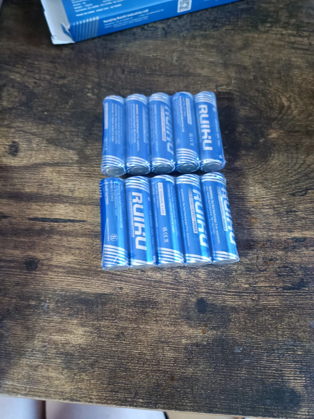 RUIKU AA Lithium Batteries - 10 Pcs