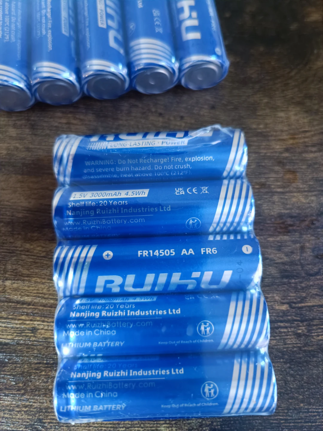 RUIKU AA Lithium Batteries - 10 Pcs - photo 2