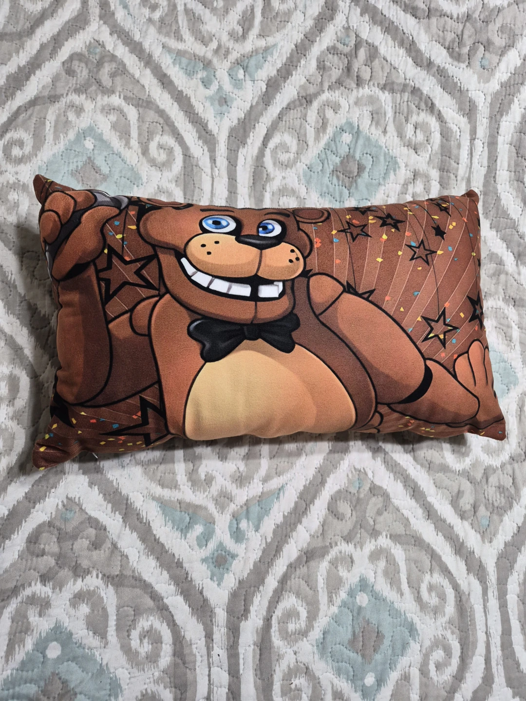 Five Nights at Freddy's Freddy Fazbear Print Zippered Pillow - photo 5