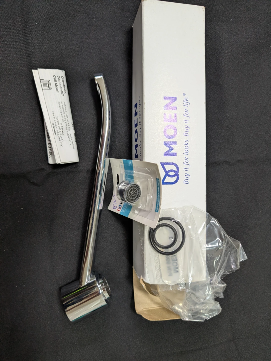 New Moen Kitchen faucet sprout with aerator