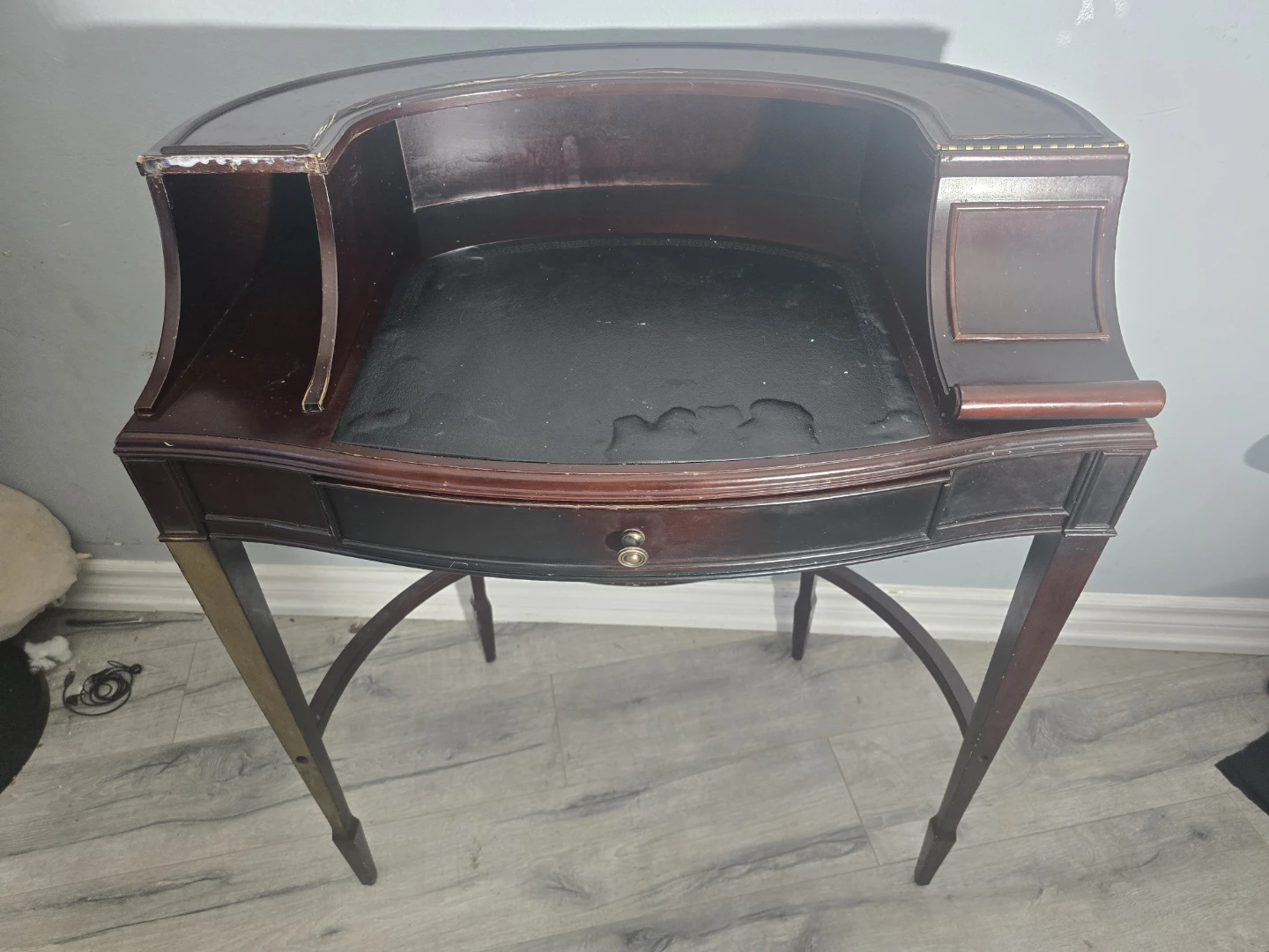 Antique Mahogany Writing Desk - photo 4