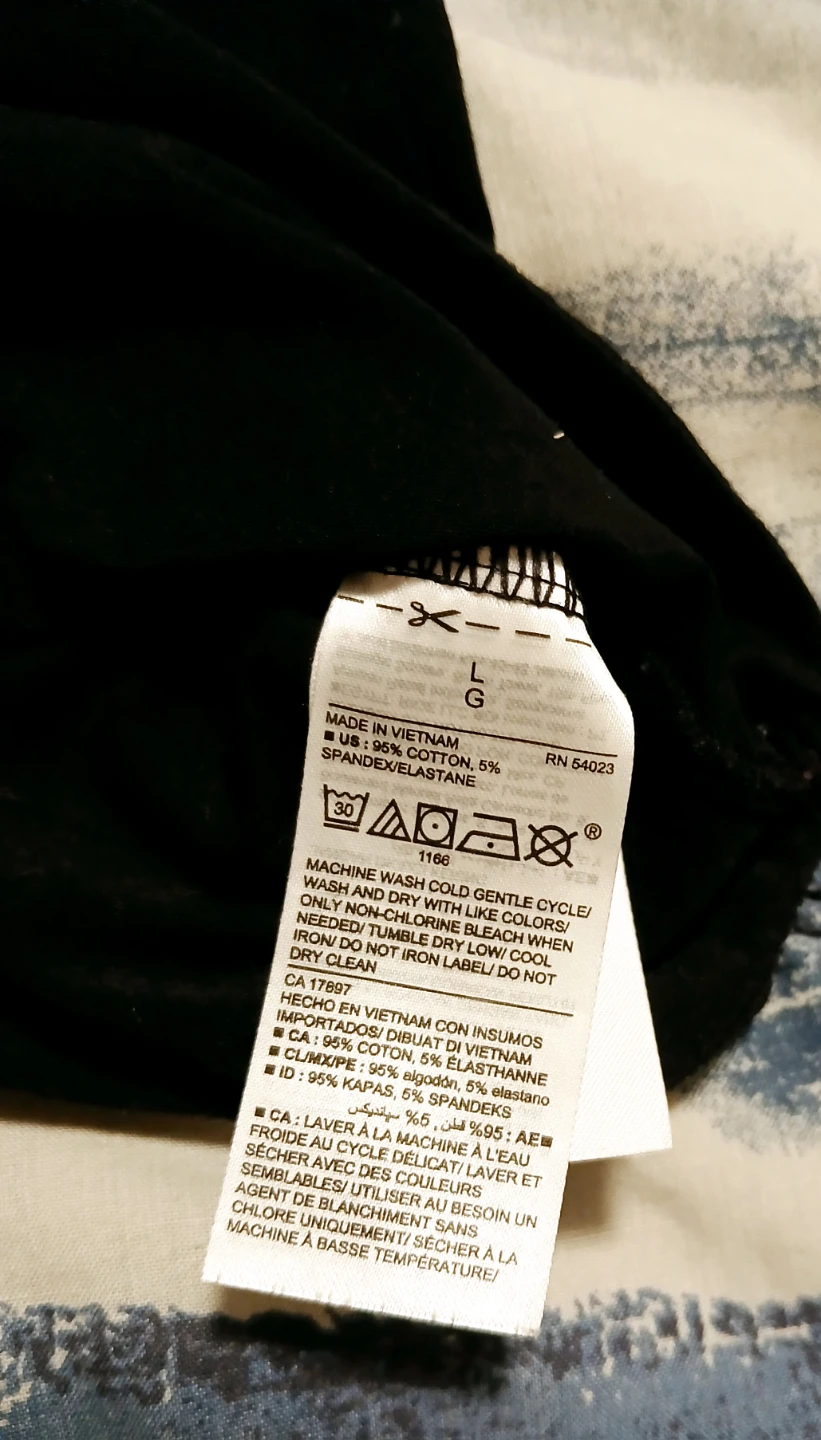 Size Large Old Navy Fitted Black Tank Top - photo 2
