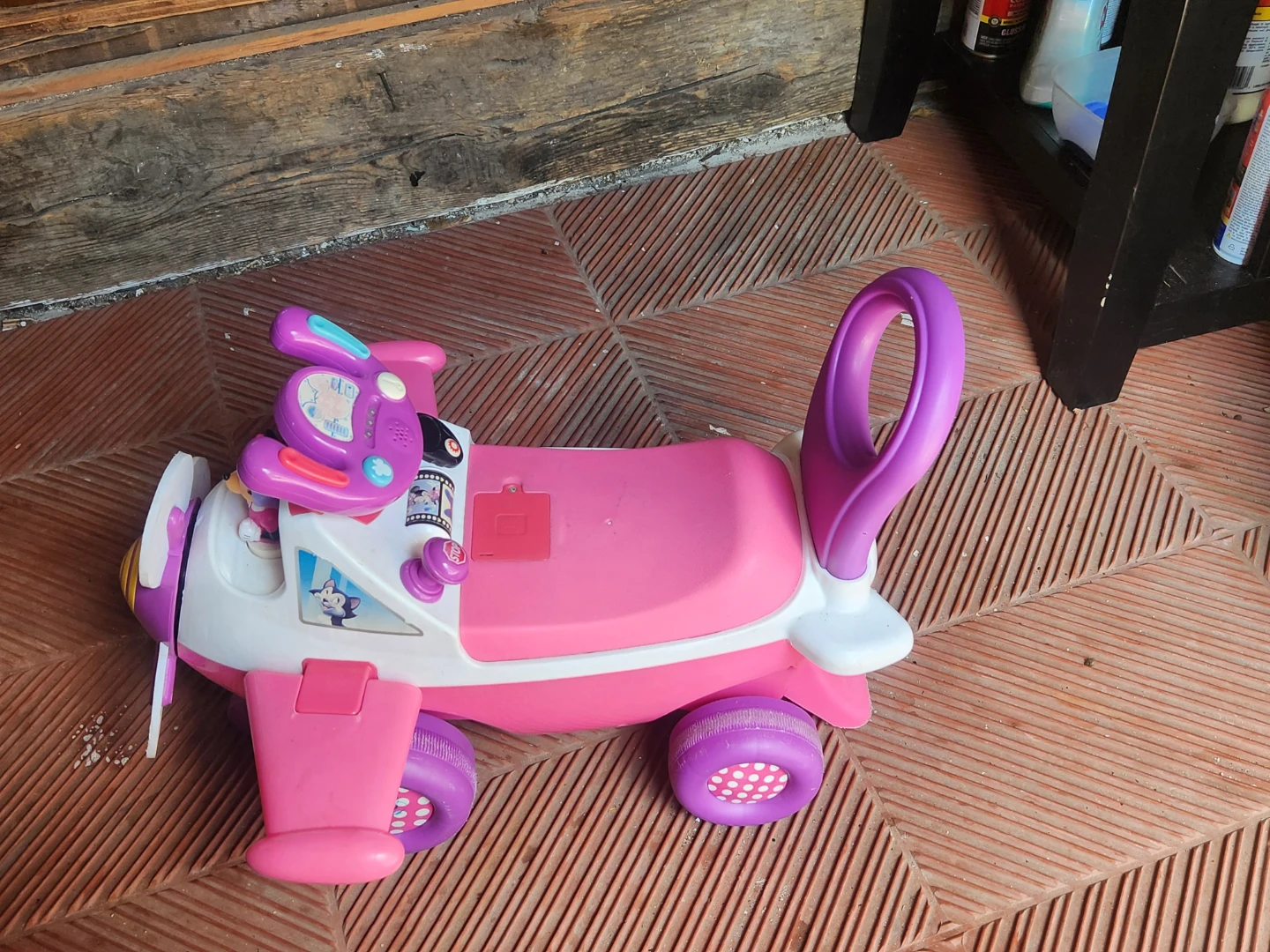 Minnie Mouse Plane Ride-On Toy