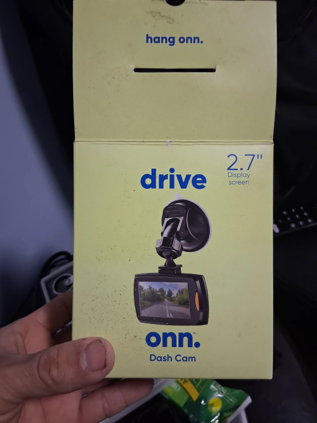 onn. Dash Cam - 2.7" Display