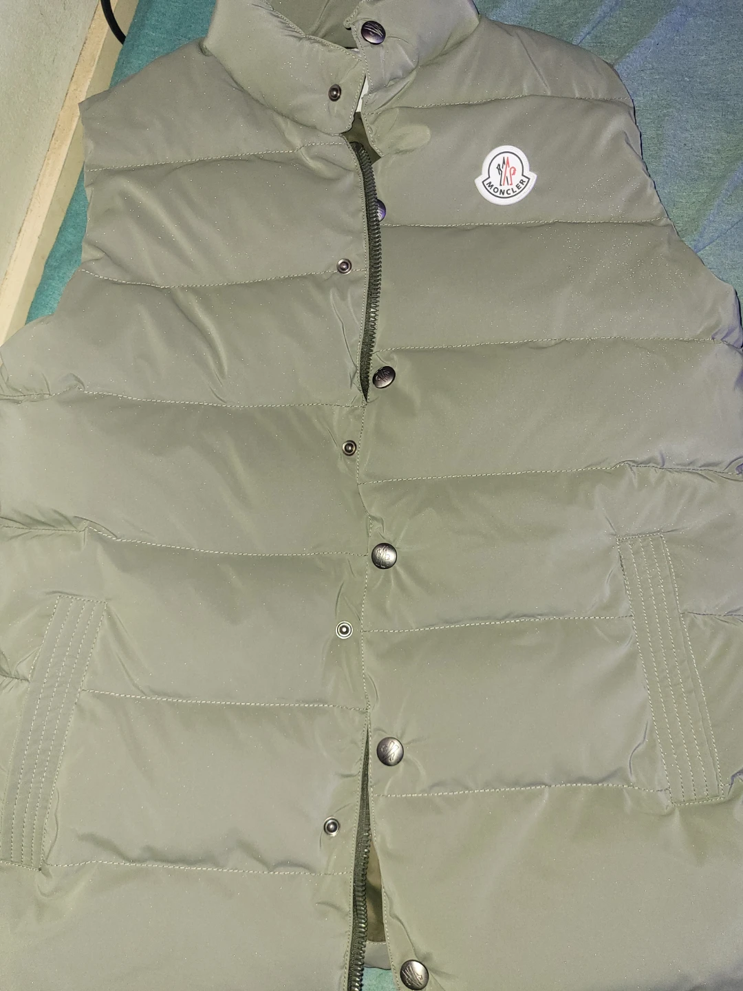 Moncler Padded Vest - Size Large