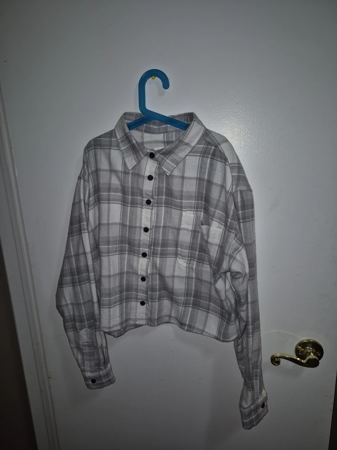 Bluenotes Plaid Flannel Shirt - Size M