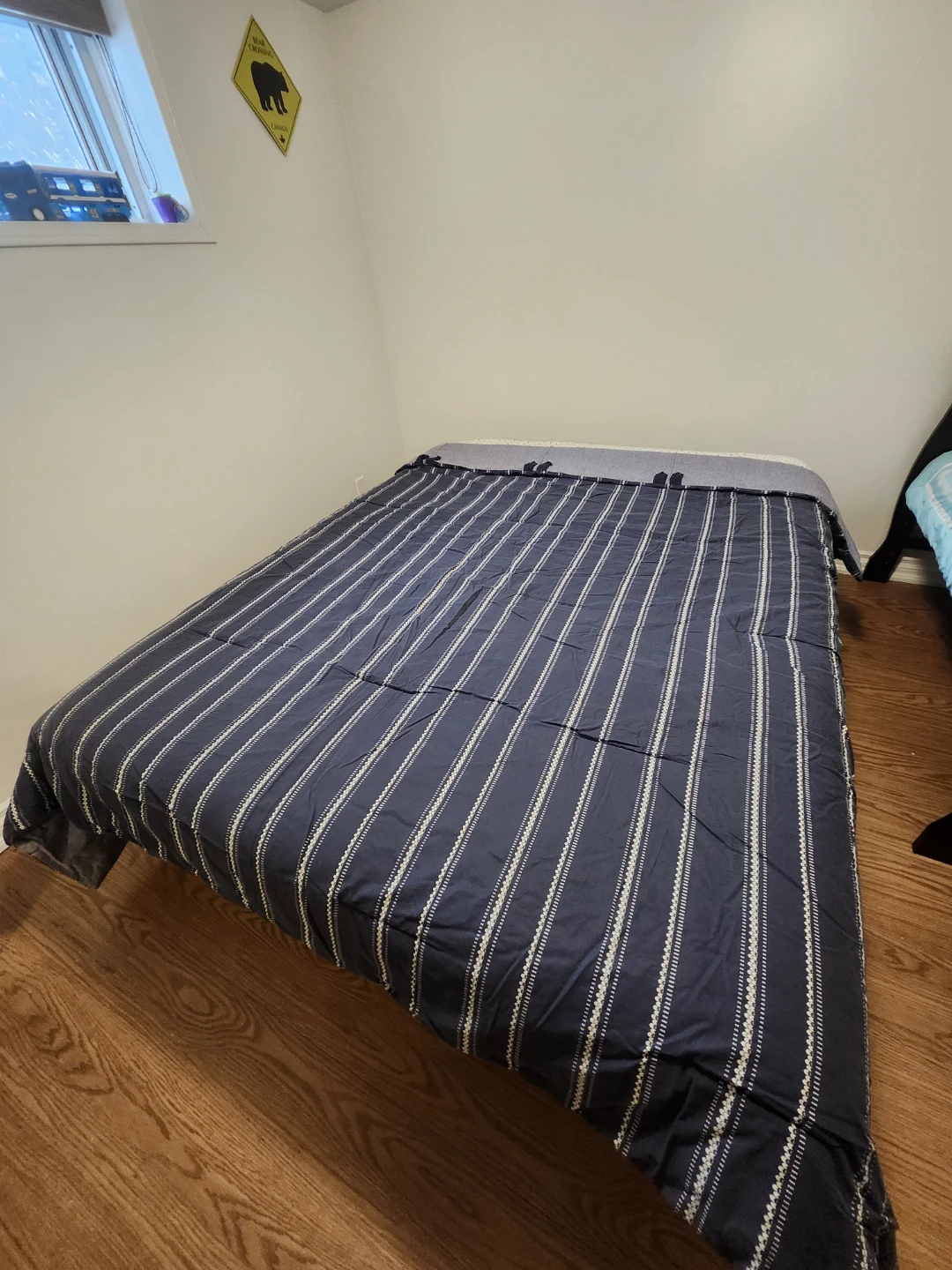 Original Penguin comforter - Blue & Grey