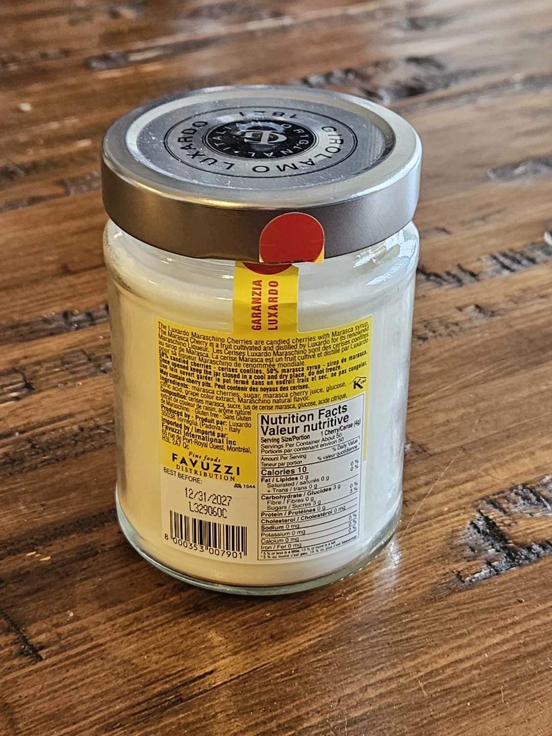 Luxardo Maraschino Cherries Jar Candle - photo 3