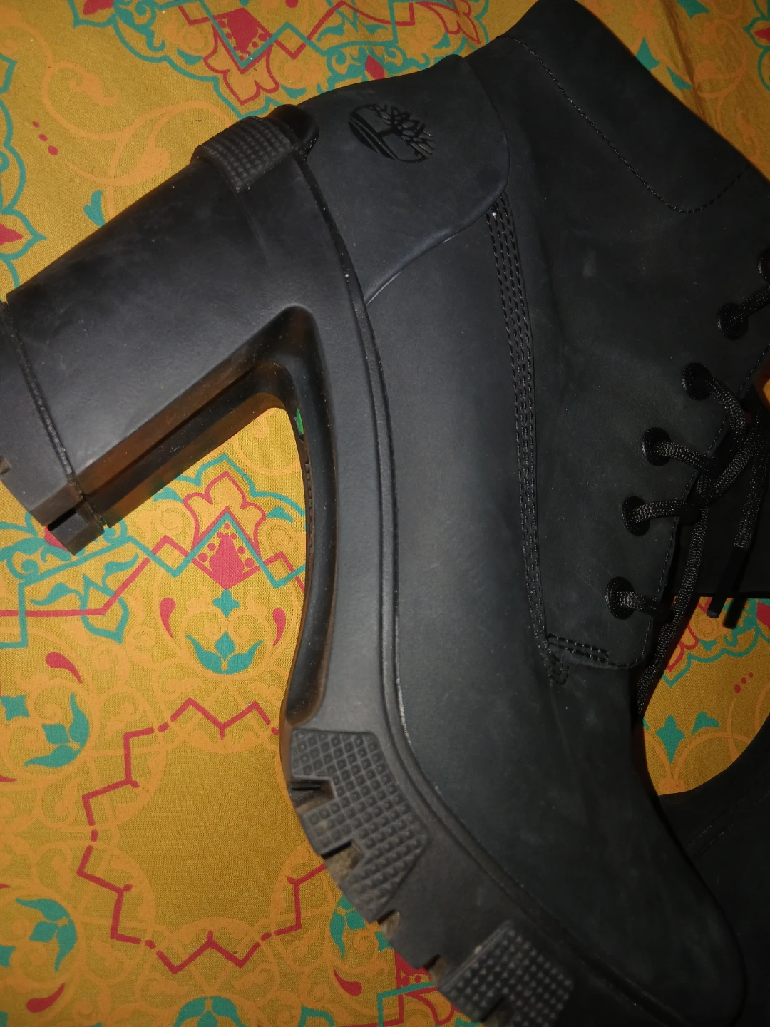 Timberland Black Leather Heeled Boots - photo 4