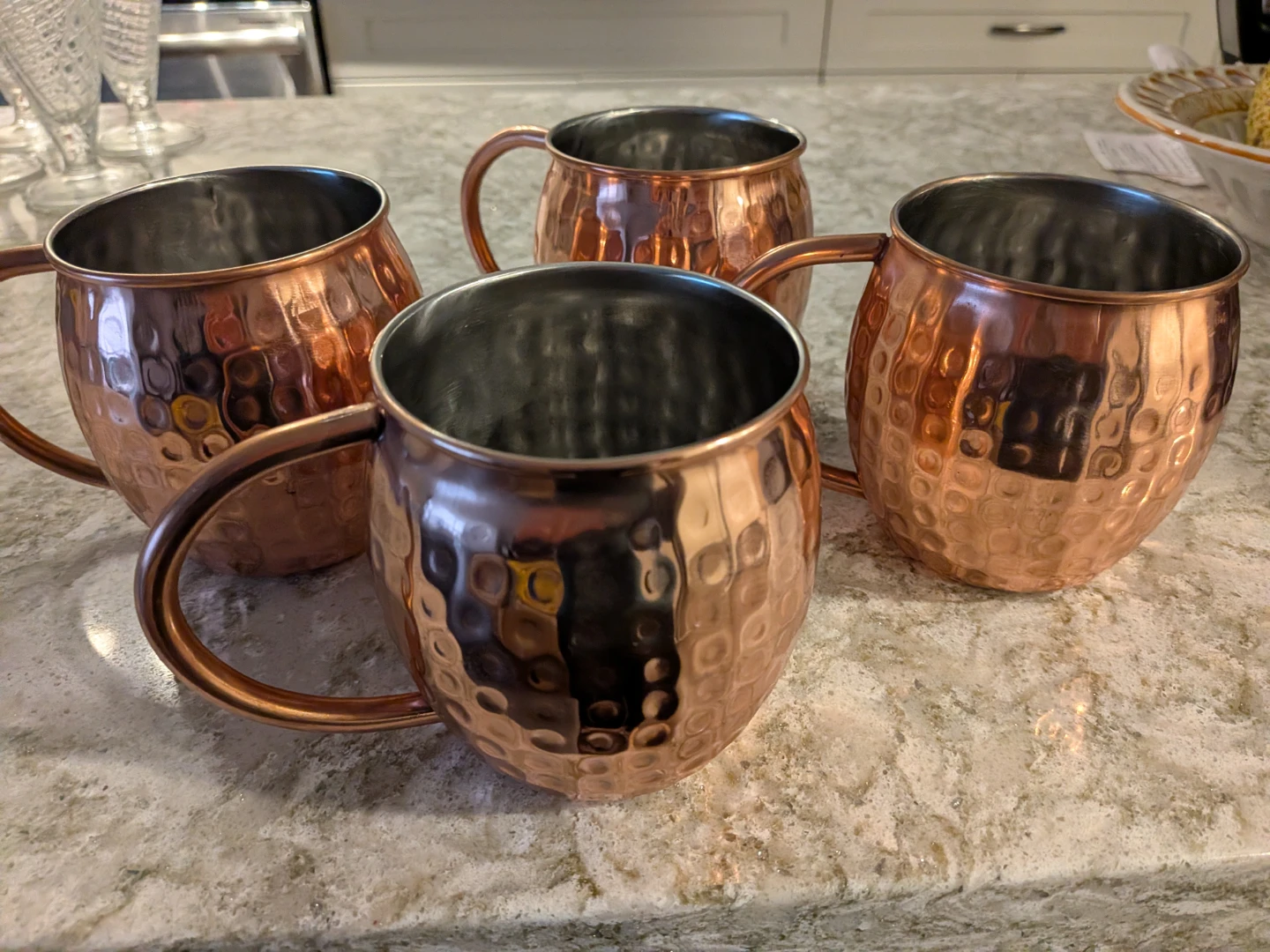 Moscow mule cups - set of 4