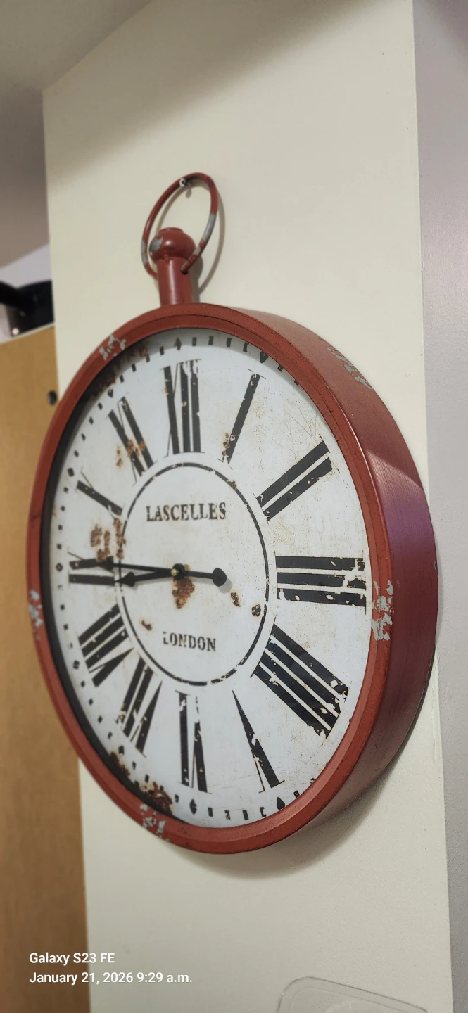 Lascelles London Pocket Watch Wall Clock - photo 2