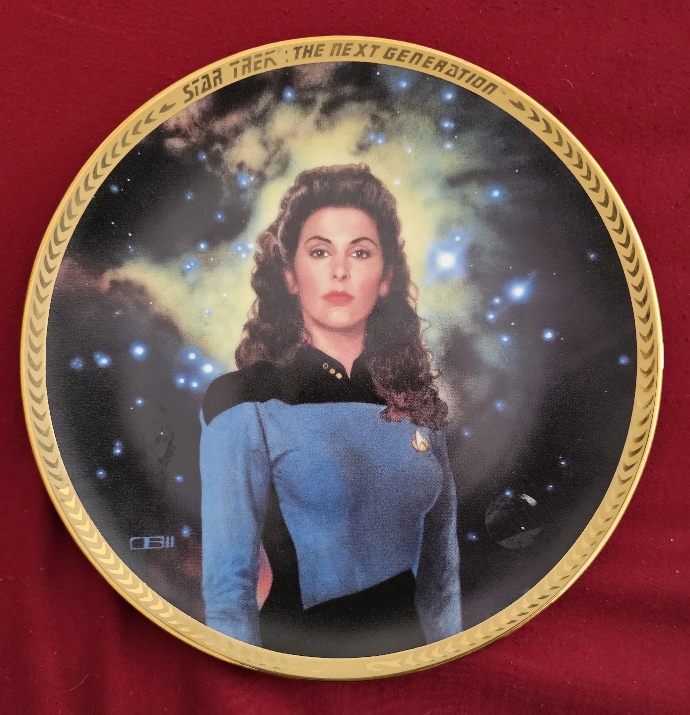 Star Trek: TNG Deanna Troi Plate