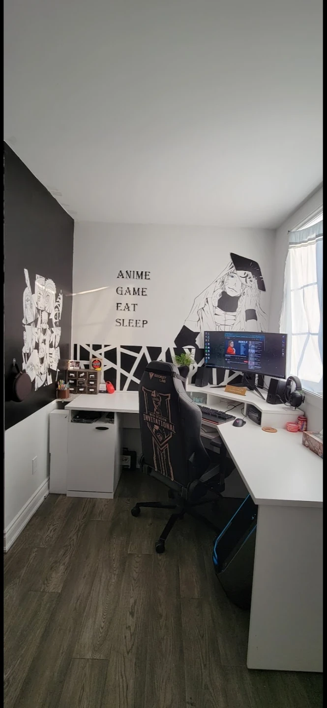 Gaming L shape desk