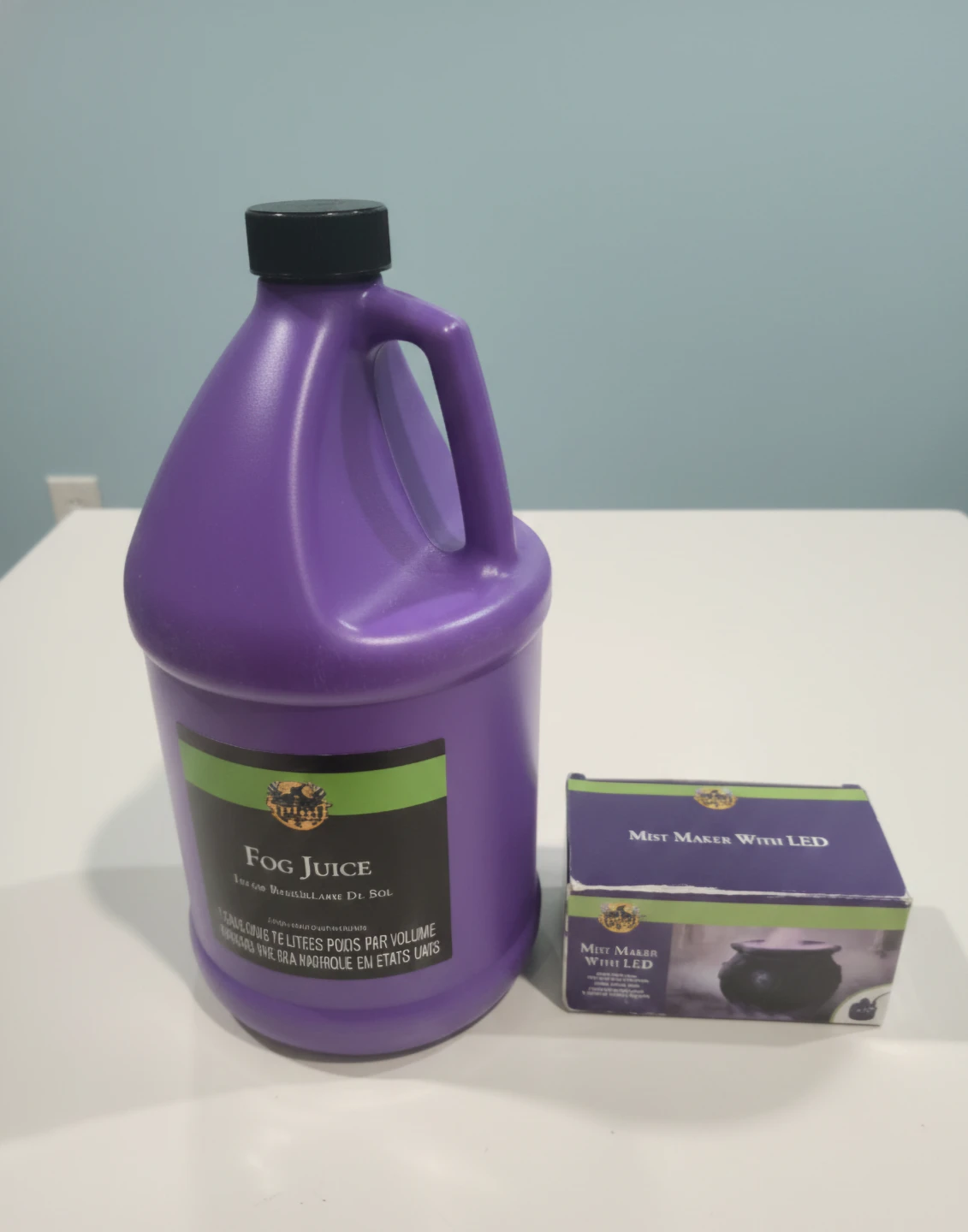 Spirit Halloween Fog Juice & Mist Maker with LED