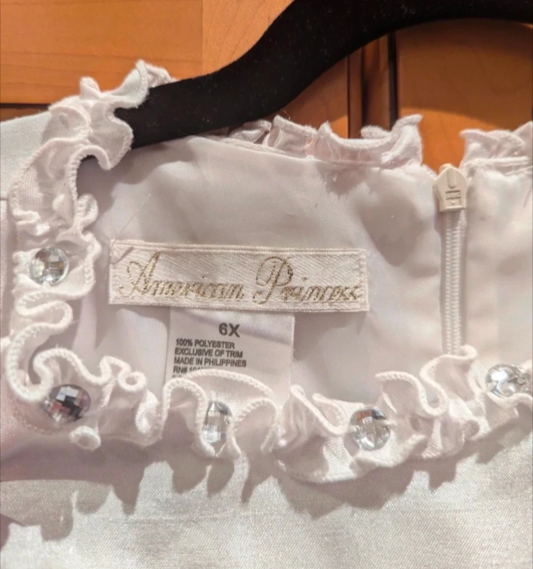 🧡 American Princess Girls Dress - Size 6X - photo 3