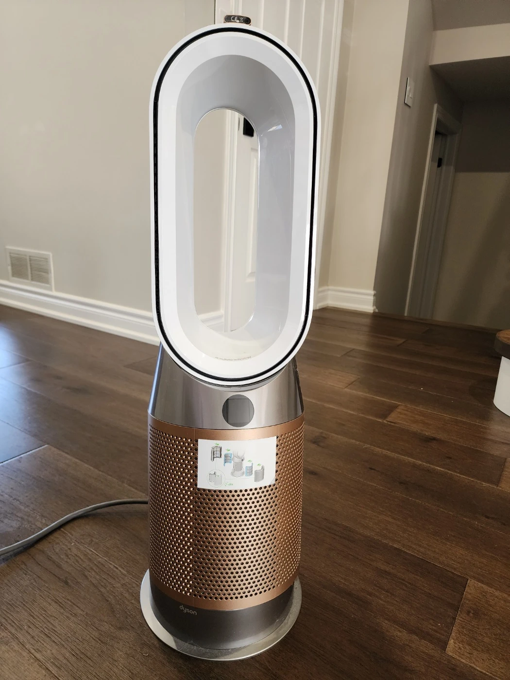 Dyson Purifier Hot+Cool HP2 De-NOx (White/Gold)