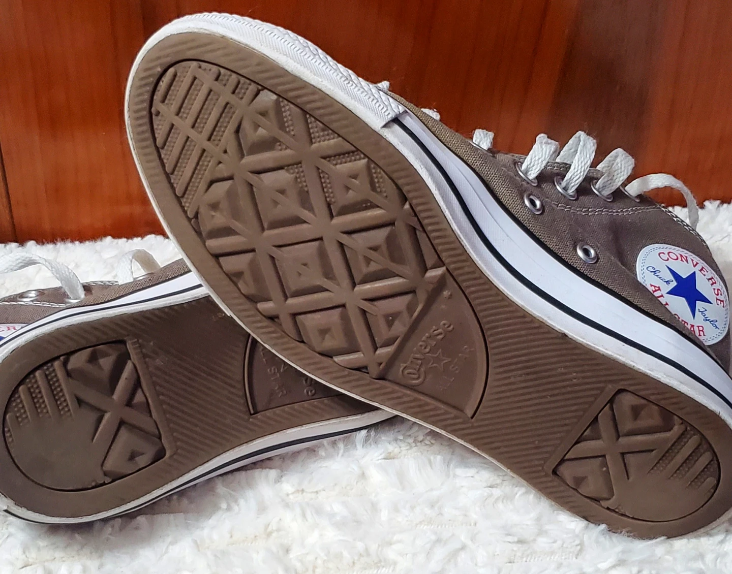 Converse Chuck Taylor All Star High Top Sneakers Brown Size 8 - photo 4