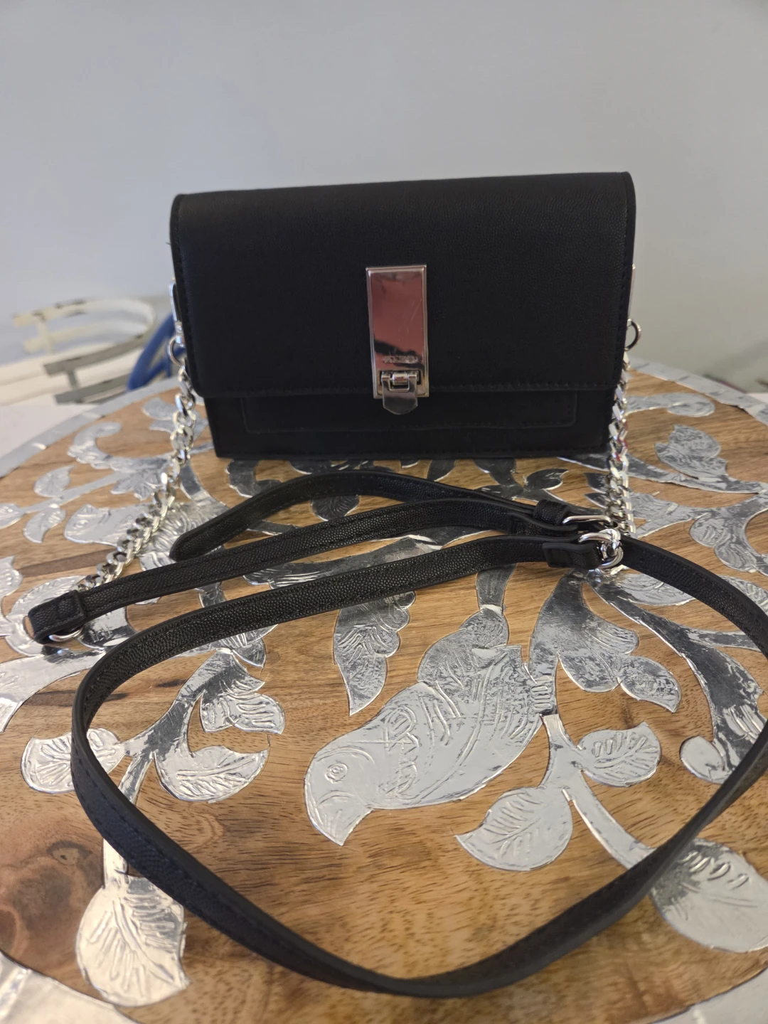 NWOT ALDO Black Crossbody Bag