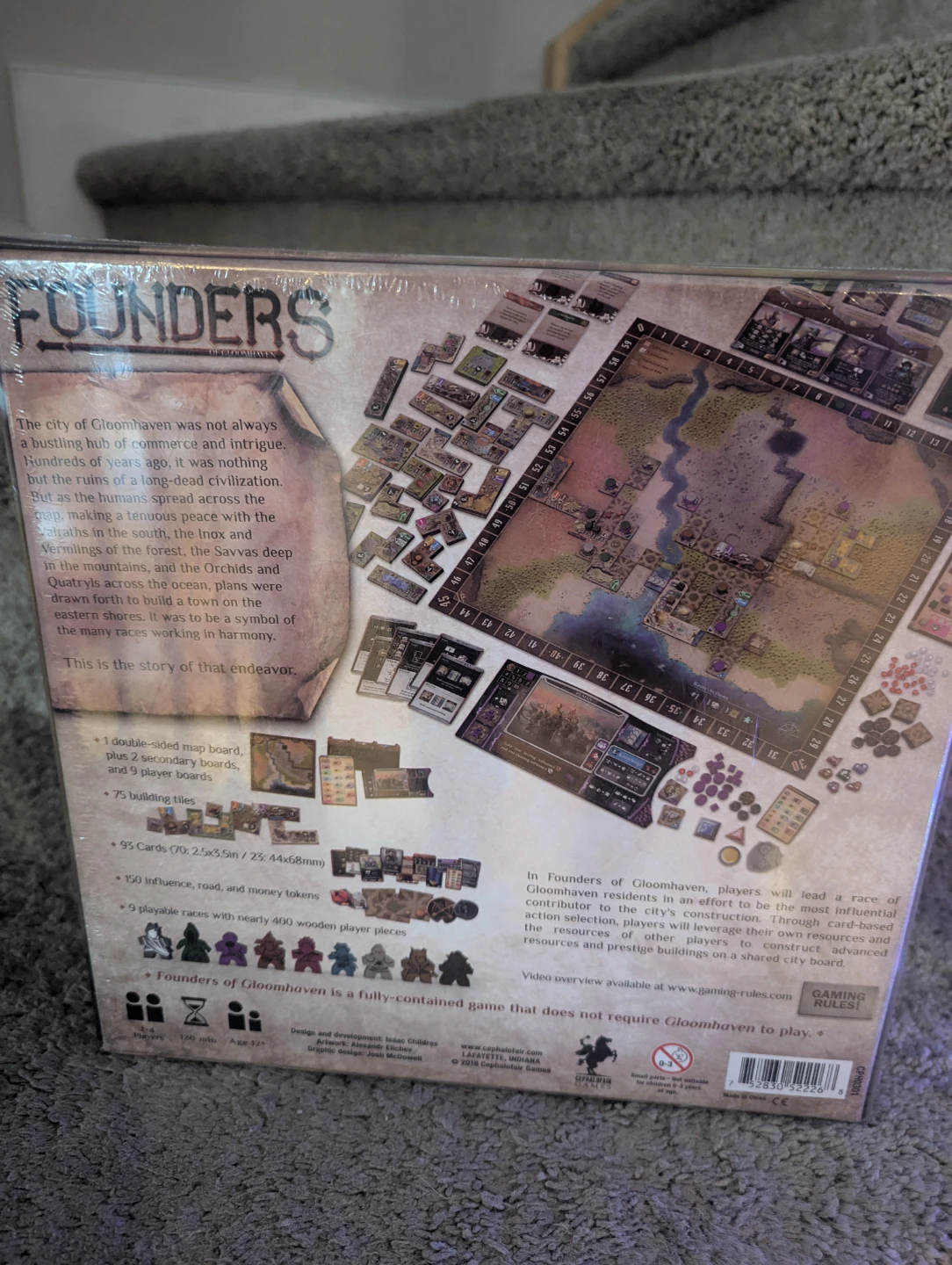 Founders of Gloomhaven Board Game - photo 2