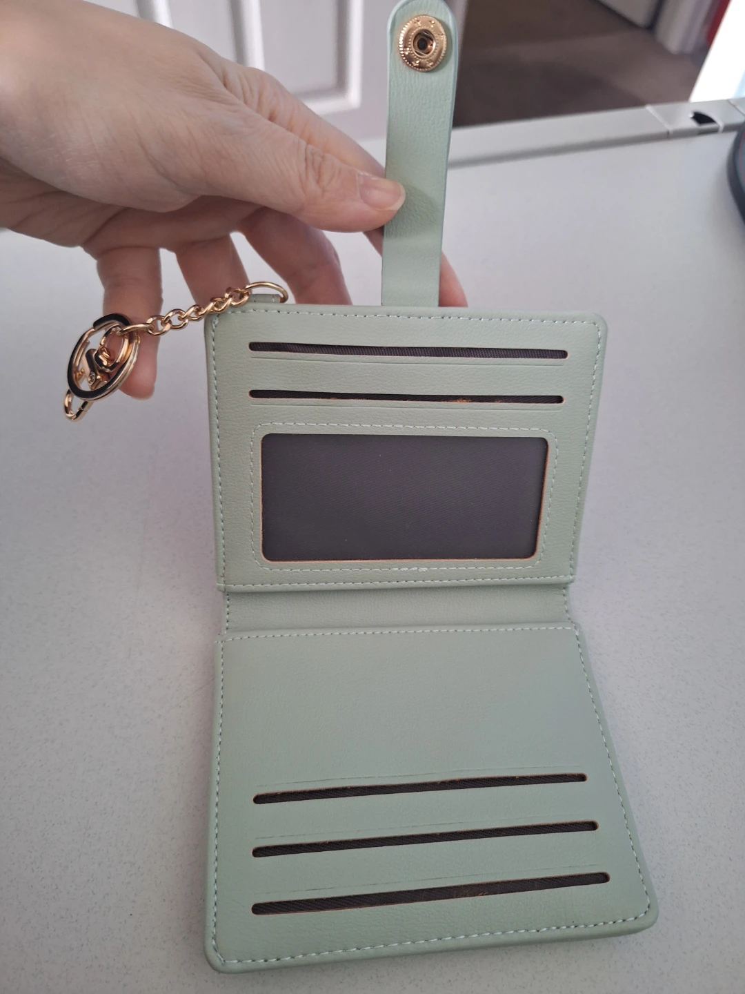 Bifold Wallet with Keychain & Coin pocket - photo 2