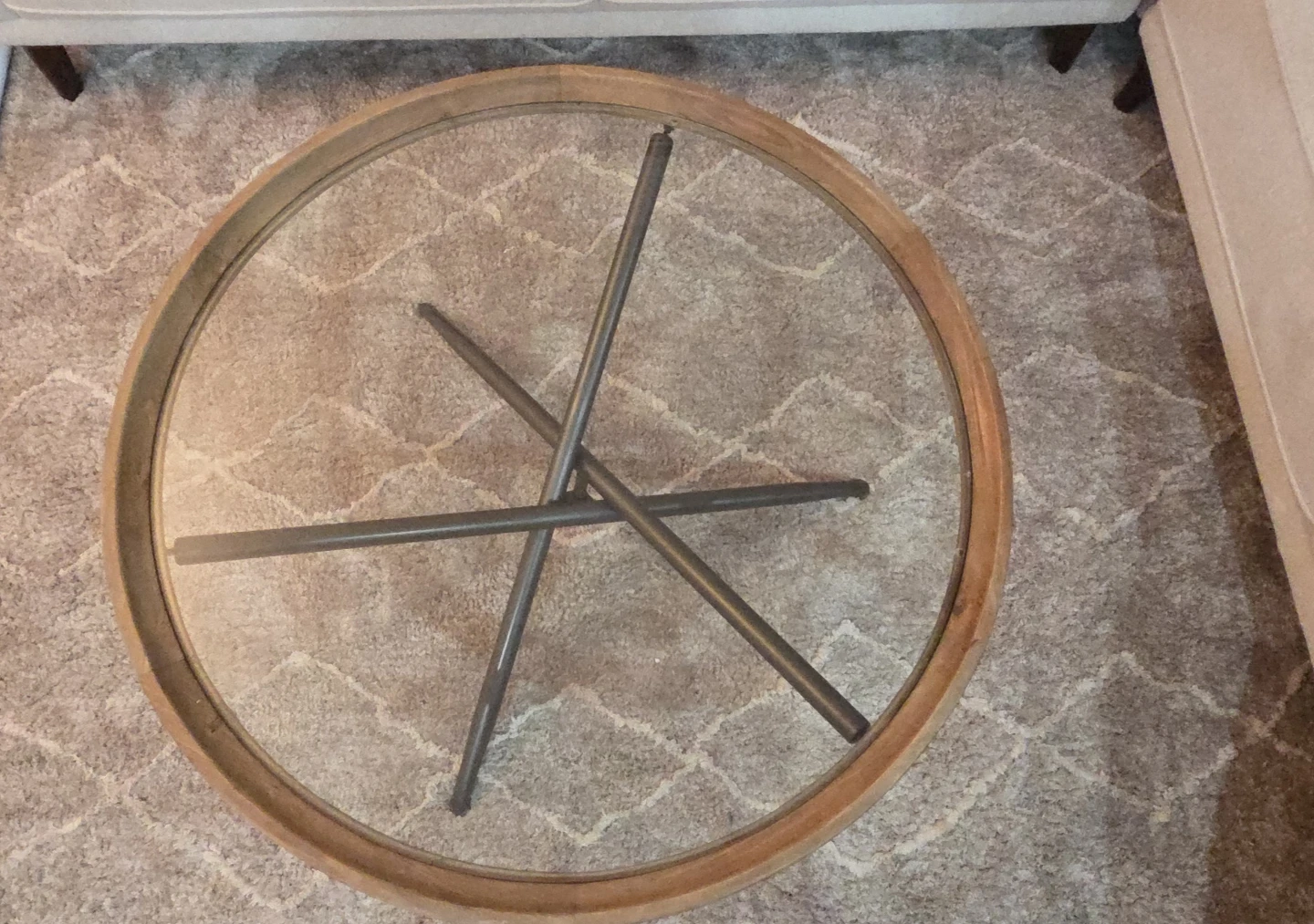 Round Glass Coffee Table