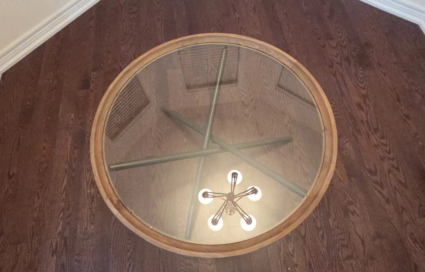 Round Glass Coffee Table - photo 2