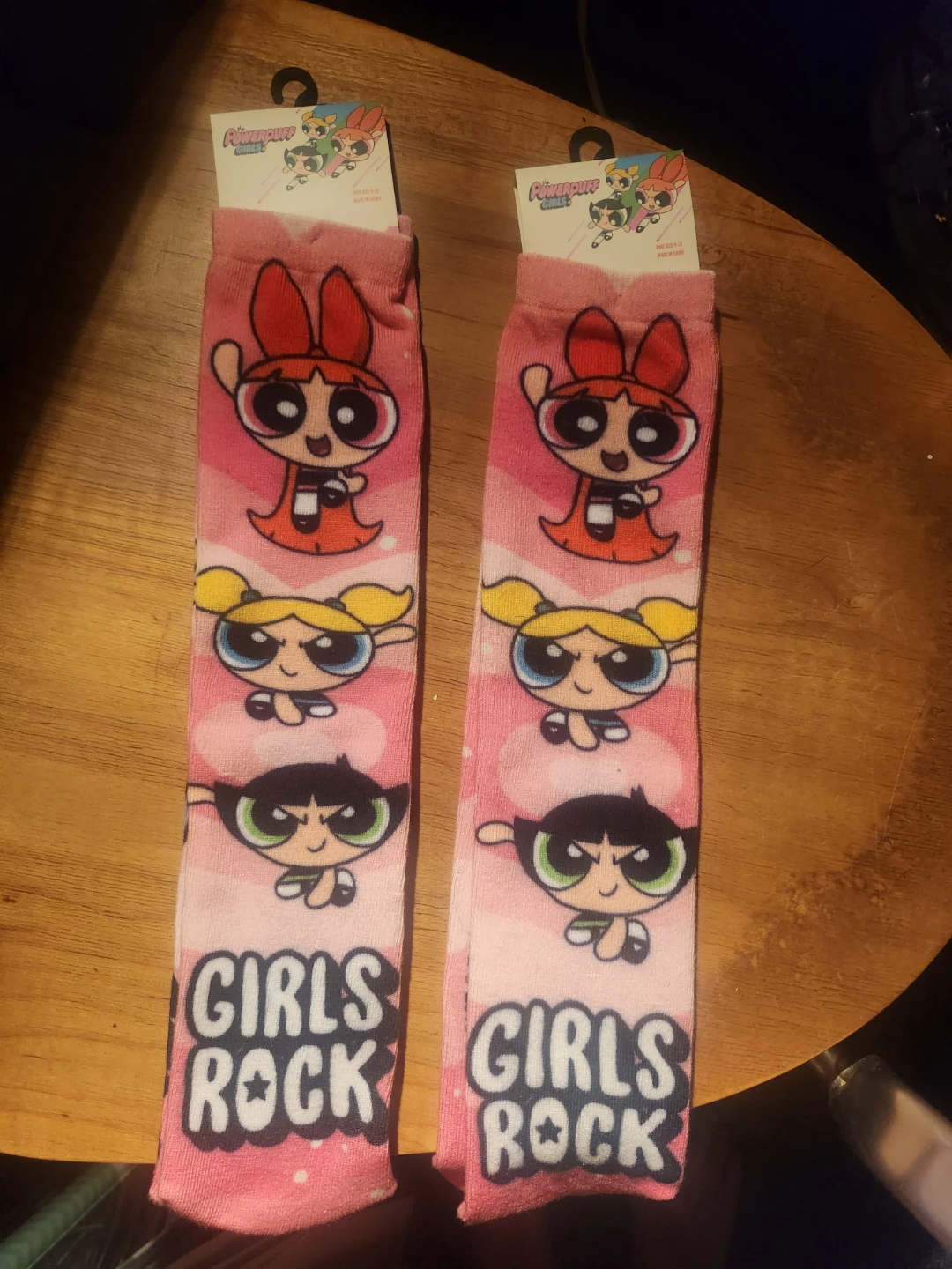 Powerpuff Girls Socks - adult size