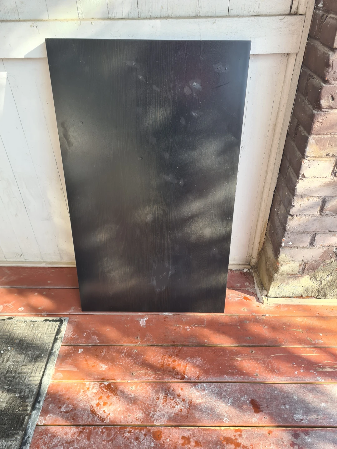 IKEA LINNMON Black Tabletop and Legs - photo 3