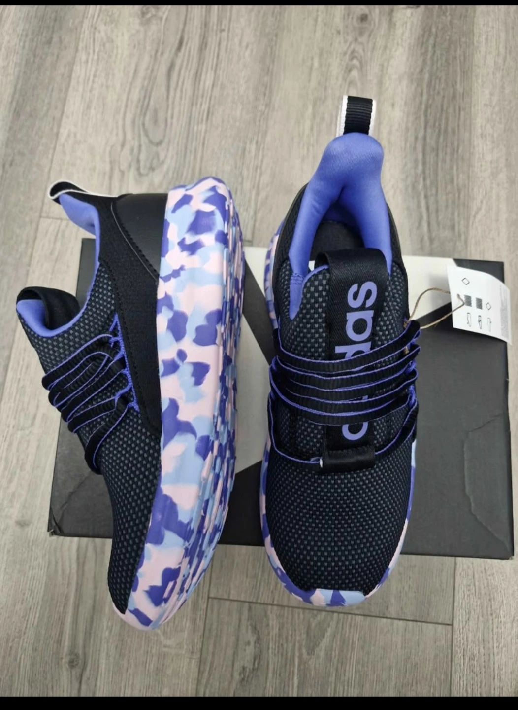 Adidas Lite Racer Adapt 7.0 K Youth Size 2.5 US - photo 2