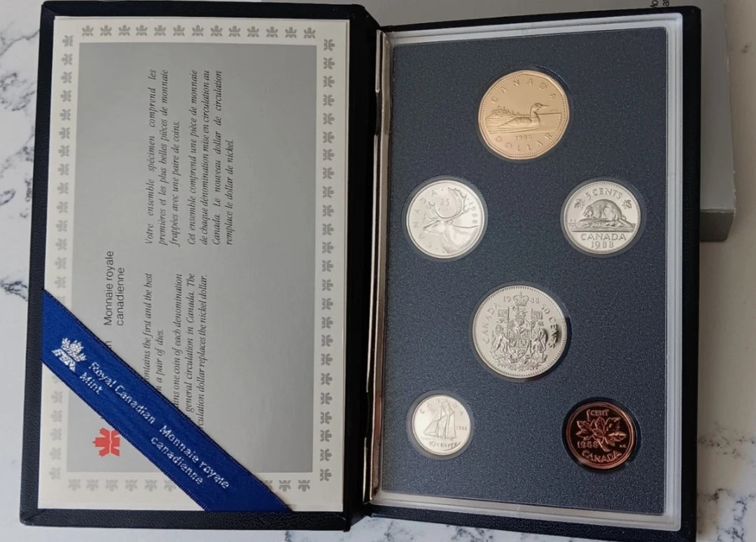 1988 Royal Canadian Mint Specimen Set