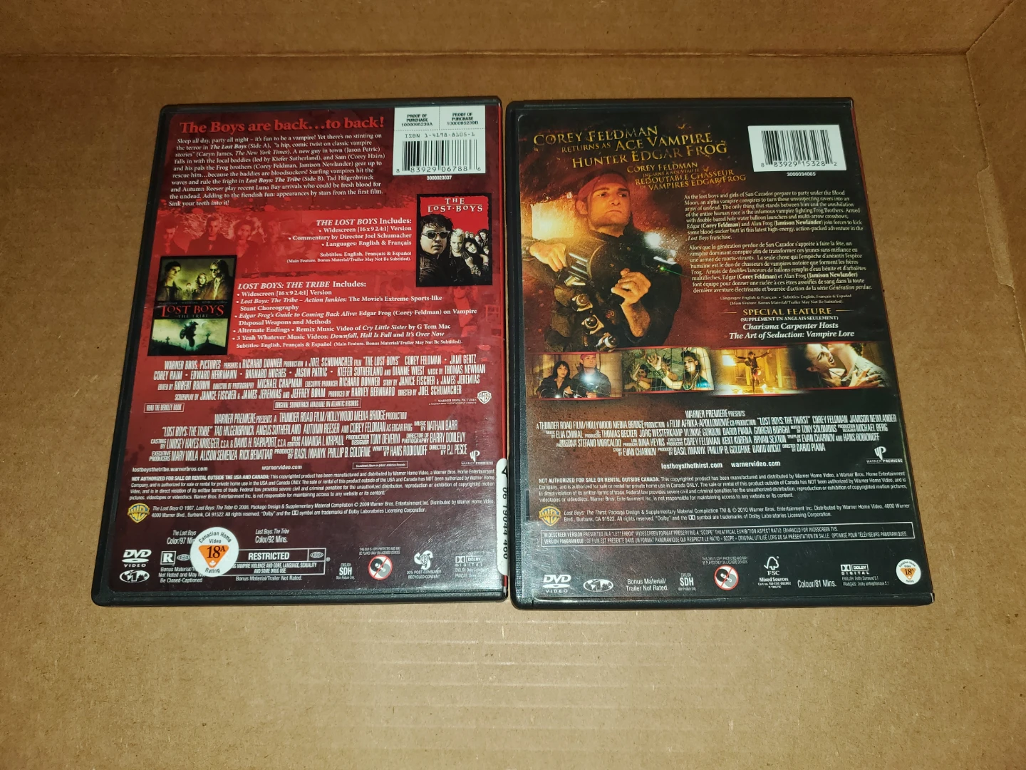 The Lost Boys DVD Collection - photo 2