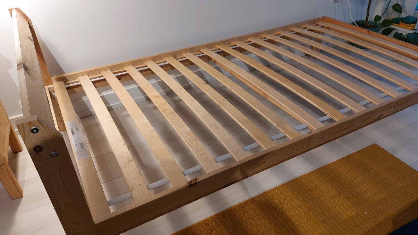 Wooden Bed Frame with Slats - photo 4