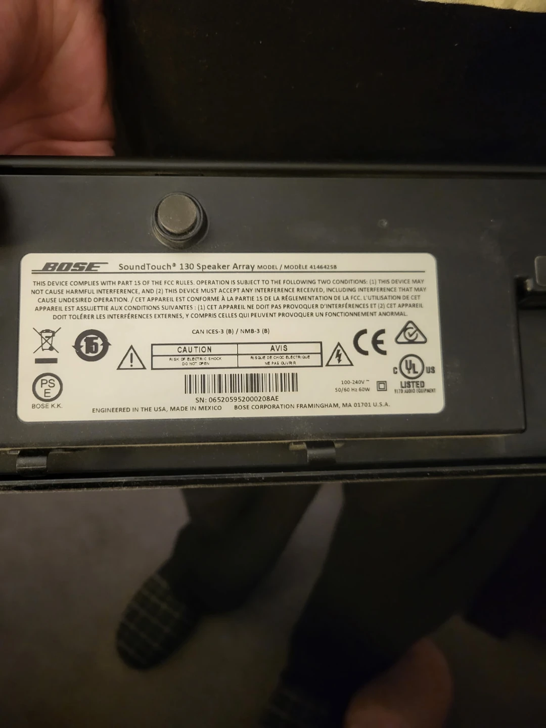 Bose Cinemate Digital Home Theatre System - photo 3