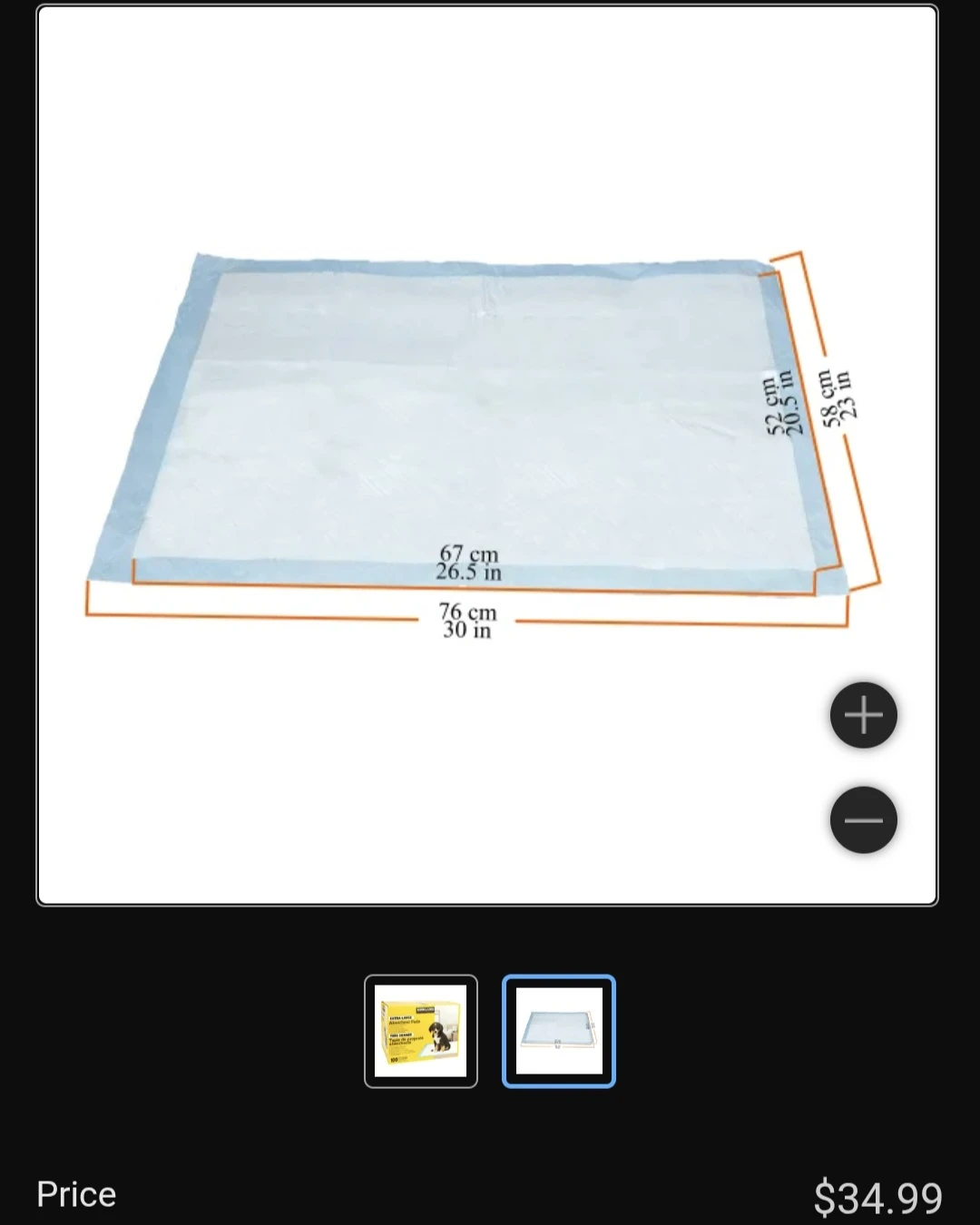 Kirkland Signature Extra-Large Dog Pee Pads - photo 2