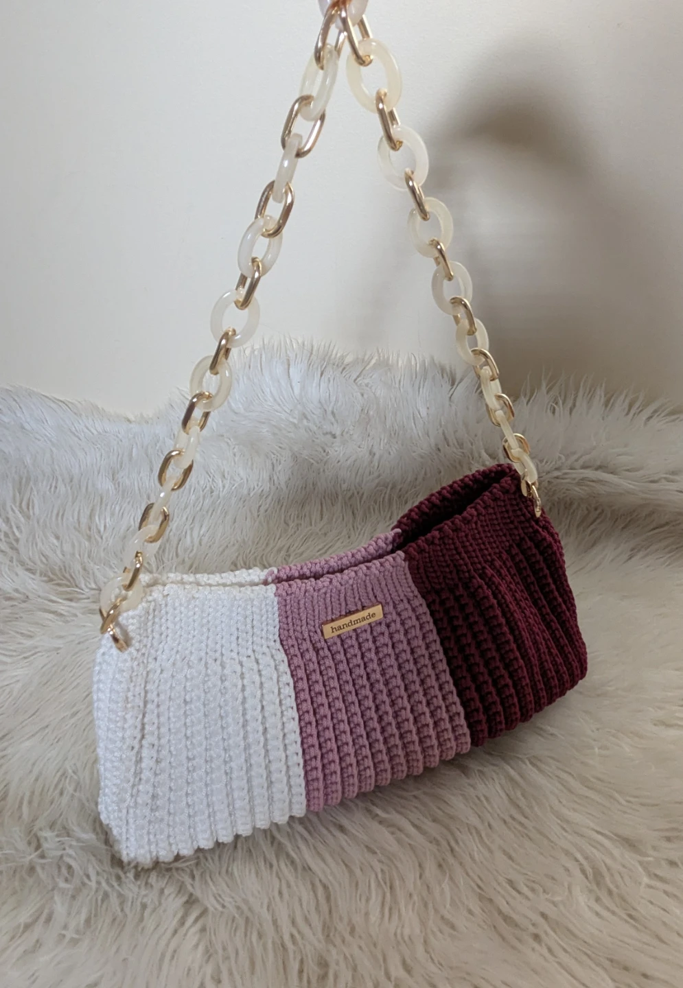 Handmade crochet Shoulder Bag - Unique Design - photo 2