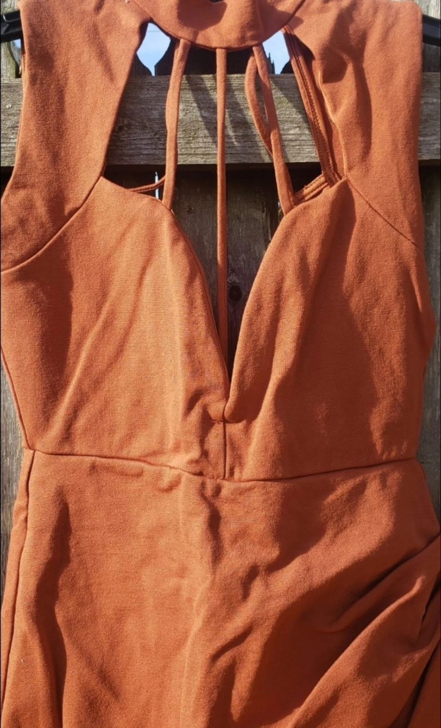 Orange Mini Dress - photo 2